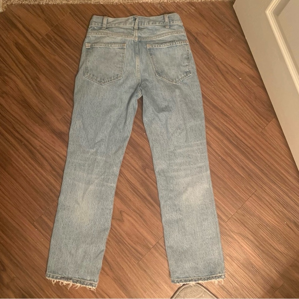 BDG Premium High-Waisted Cropped Bootcut Jean – Light Wash - Picture 3 of 6